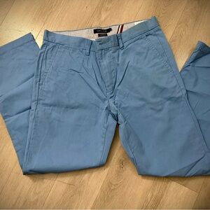 Tommy Hilfiger Men's Light Blue Chinos